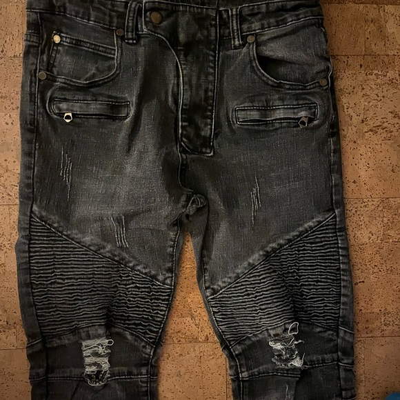 Biker skinny jeans - Picture 4 of 7